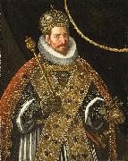 Hans von Aachen Matthias, Holy Roman Emperor oil